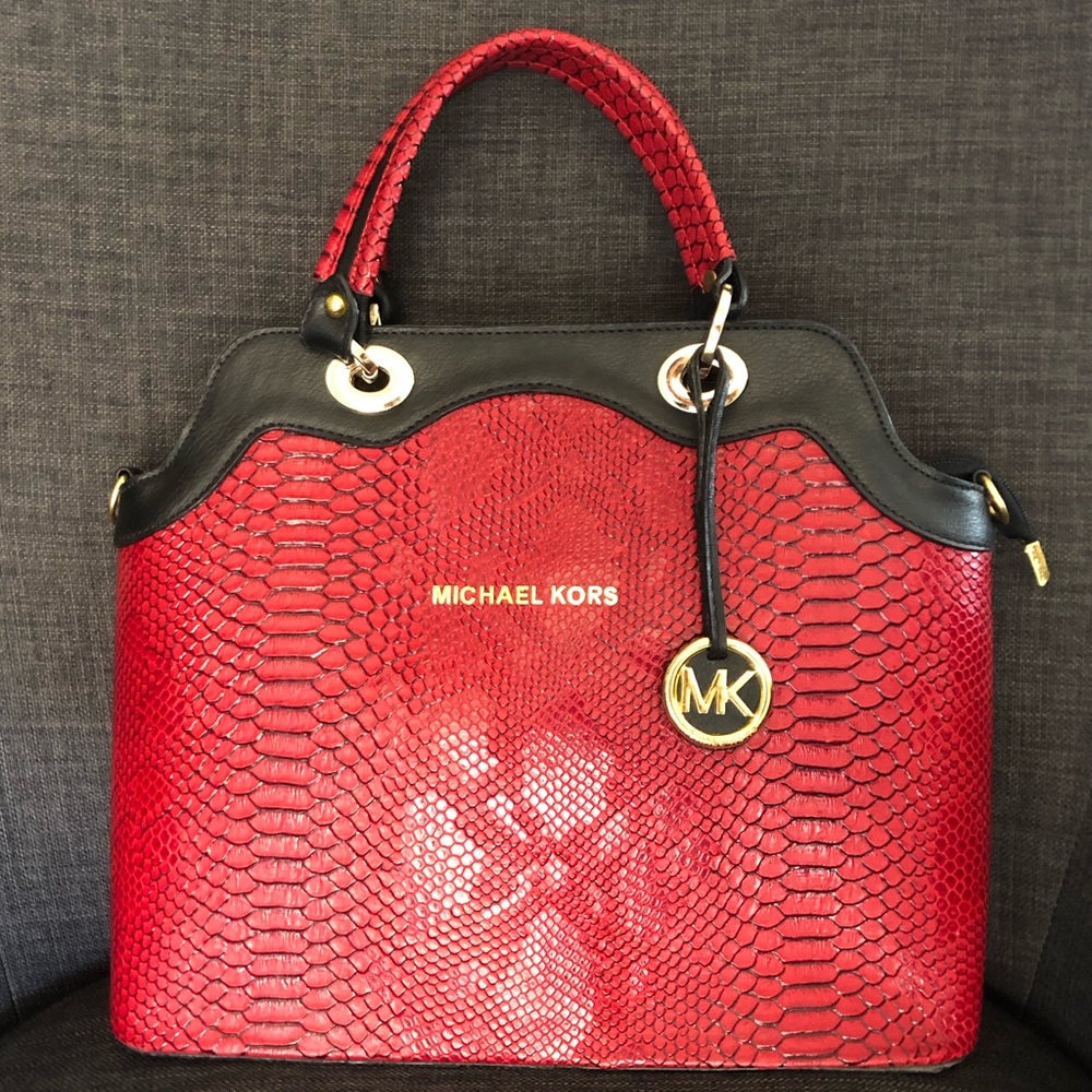 FAUX Michael Kors Red Bag